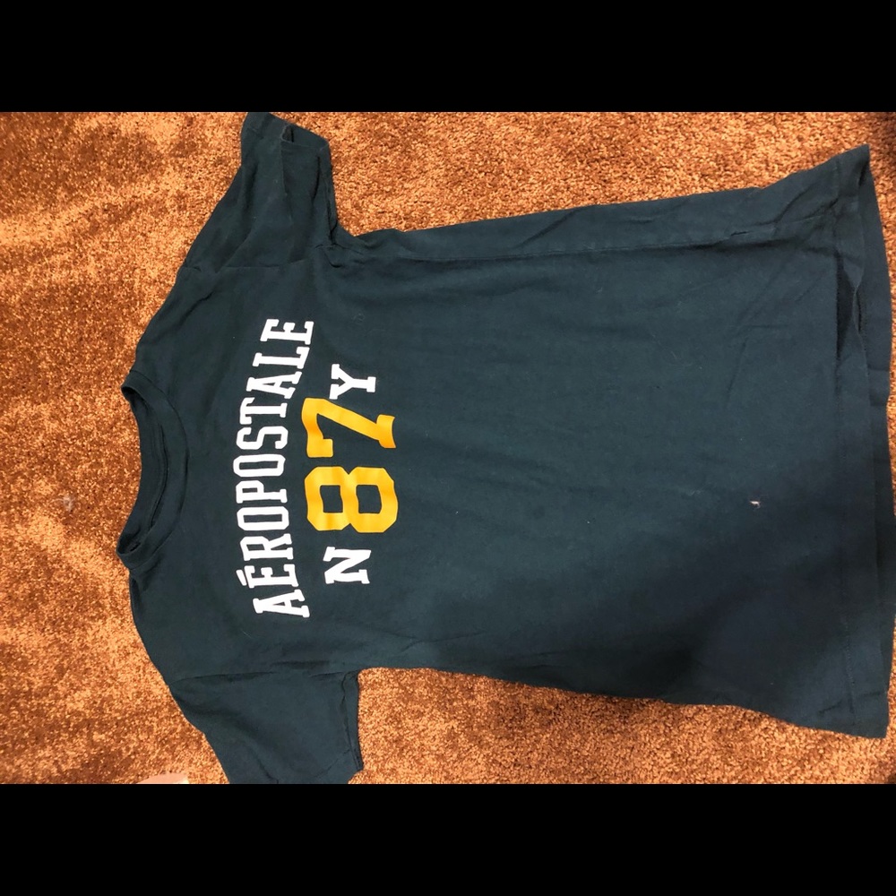 aeropostale green tee